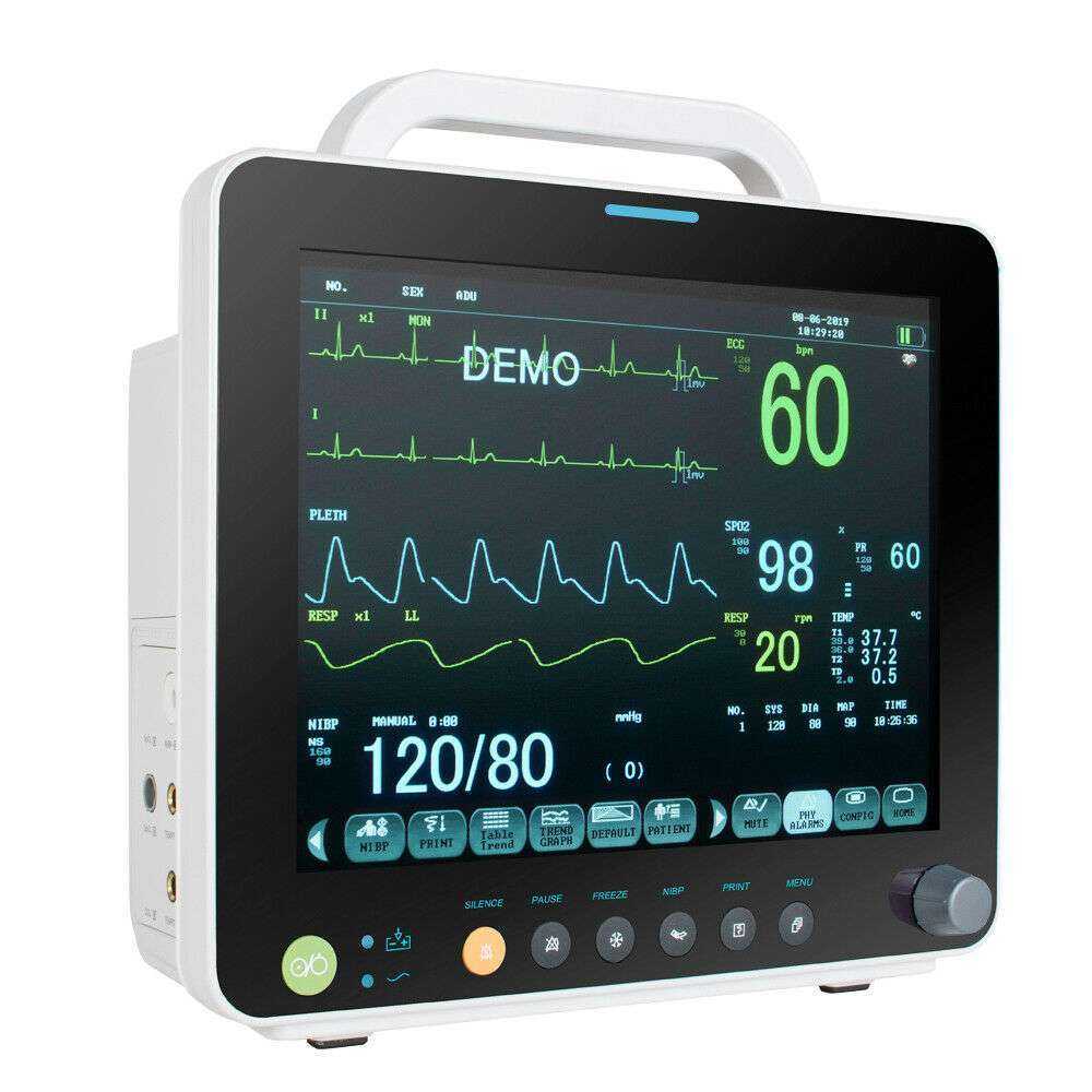 LEE Medical 12.1 Inch MultiParameter Patient Monitor