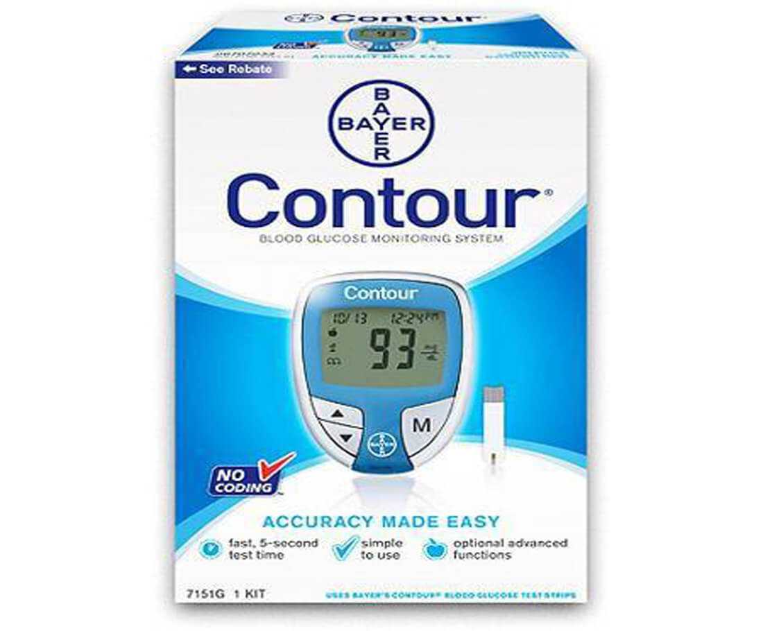 Contour Blood Glucose Meter bayer Contour Low Price In Medistorebd