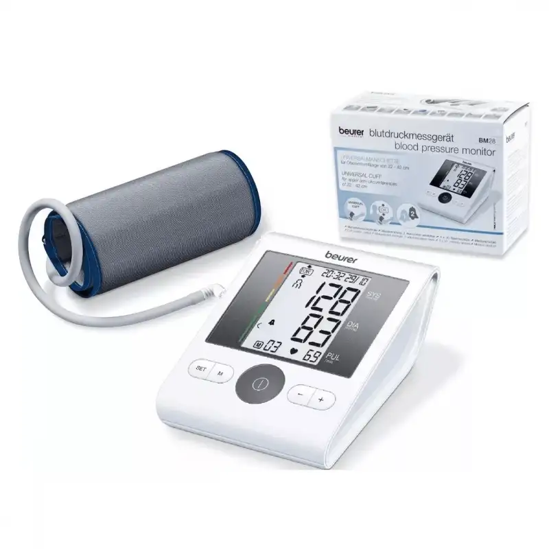 Beurer BM 28 upper arm Blood Pressure Monitor 1 tensiometro digital beurer bm 28 automatico de brazo D NQ NP 944651 MLA29695782085 032019 F