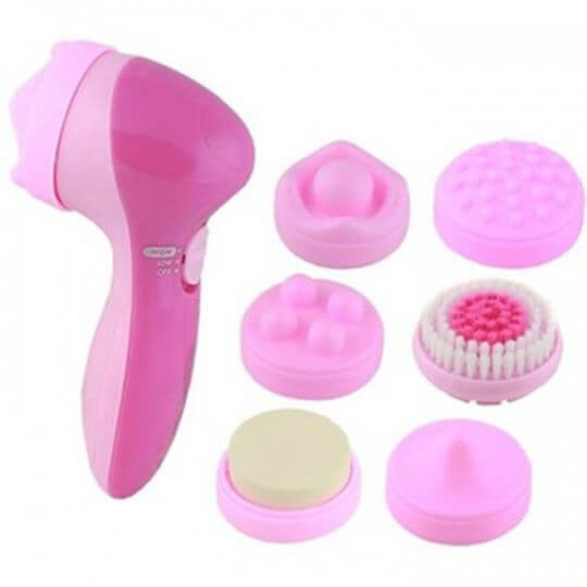 Buy Online 6 In 1 Multifunction Beauty Care Vibrating Facial Massager 0265