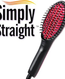 Simply Straight Ceramic Brush Hair Straightener Medistore BD