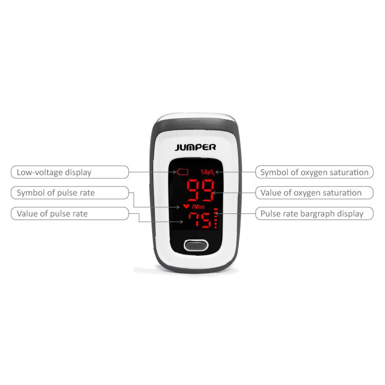 Jumper JPD500E Portable Pulse Oximeter at low price in BD