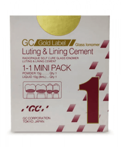 GC Fuji 1 Luting Lining Cement- Gold Label